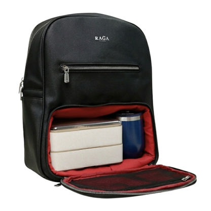 Morral Carry herrajes plateados